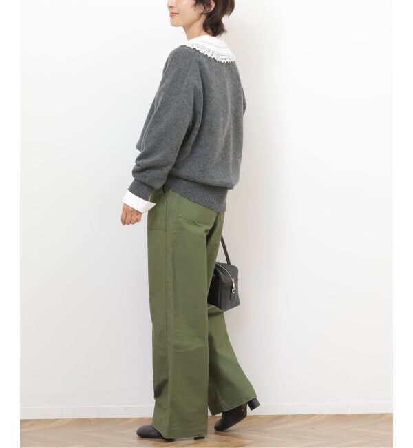 JOURNAL STANDARD relume「コットンビッグカラー付きギャザーブラウス」|シャツ・ブラウス|