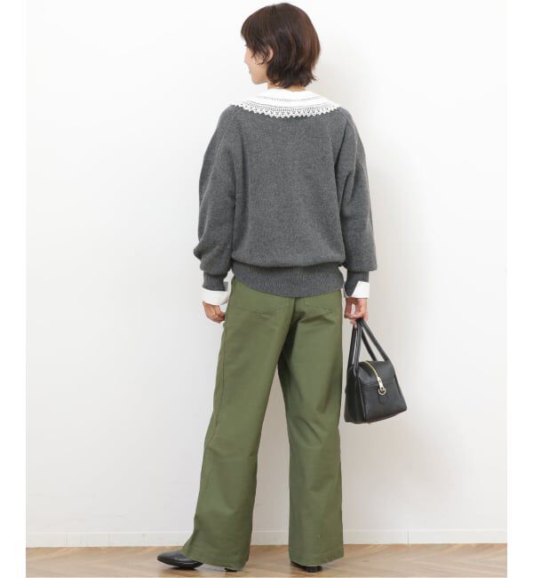 JOURNAL STANDARD relume「コットンビッグカラー付きギャザーブラウス」|シャツ・ブラウス|