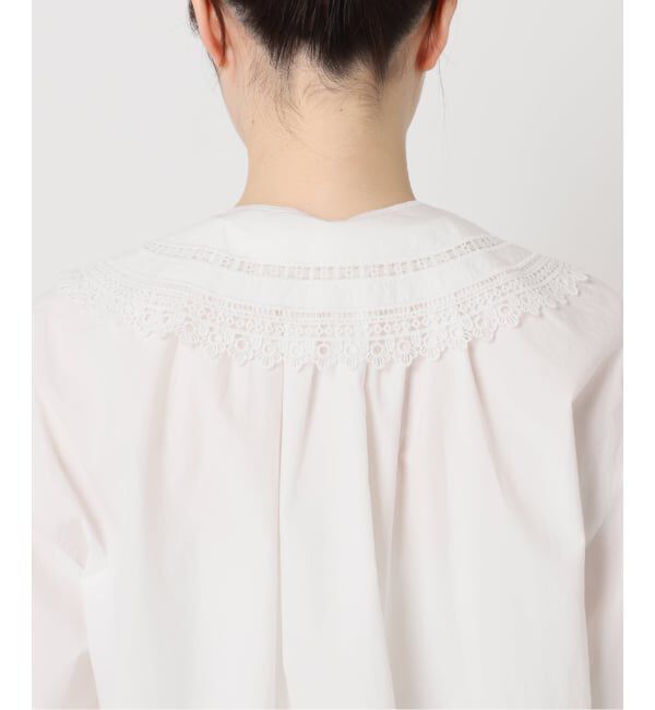 JOURNAL STANDARD relume「コットンビッグカラー付きギャザーブラウス」|シャツ・ブラウス|