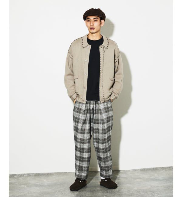 JOURNAL STANDARD「ハンド ステッチ ブラッシュド カーディガン」|カーディガン|