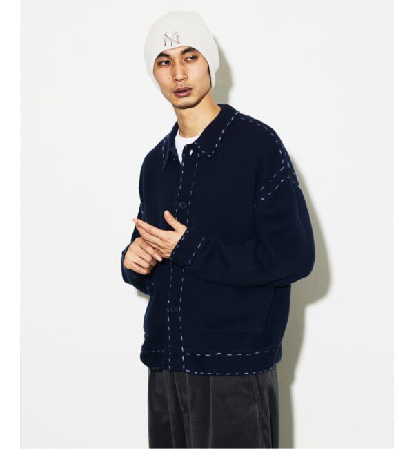 JOURNAL STANDARD「ハンド ステッチ ブラッシュド カーディガン」|カーディガン|