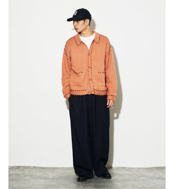 JOURNAL STANDARD「ハンド ステッチ ブラッシュド カーディガン」|カーディガン|