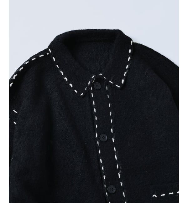 JOURNAL STANDARD「ハンド ステッチ ブラッシュド カーディガン」|カーディガン|
