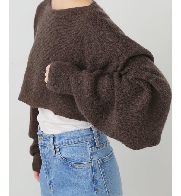 journal standard luxe「モヘヤMIXカタアゼ フリープル」|ニット・セーター|