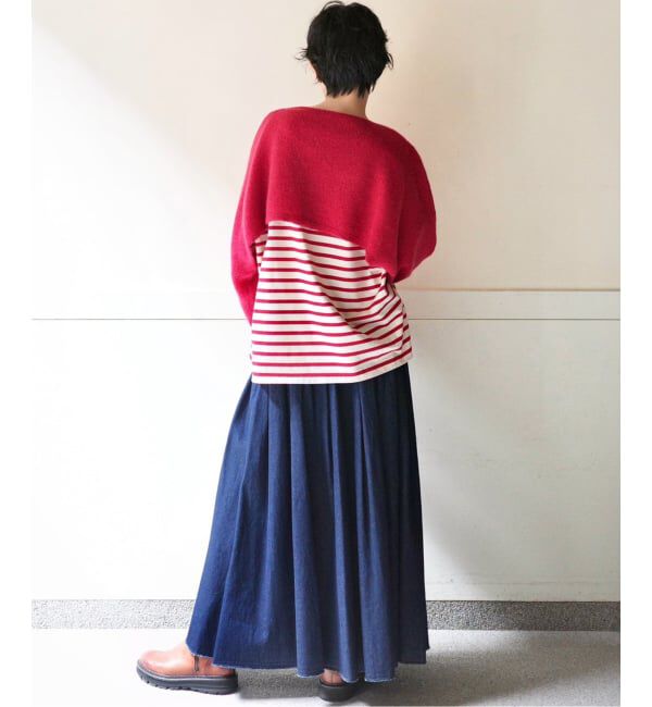 journal standard luxe「モヘヤMIXカタアゼ フリープル」|ニット・セーター|