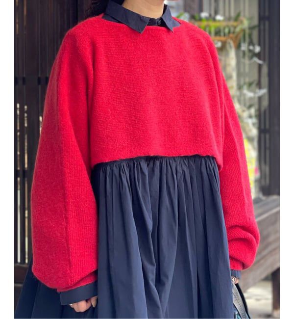 journal standard luxe「モヘヤMIXカタアゼ フリープル」|ニット・セーター|