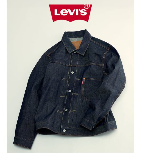 JOURNAL STANDARD relume「《予約》Levi&rsquo;s(R) / リーバイス(R) 別注 TYPE１ リジッド トラッカージャケット」|デニムジャケット|ネイビー