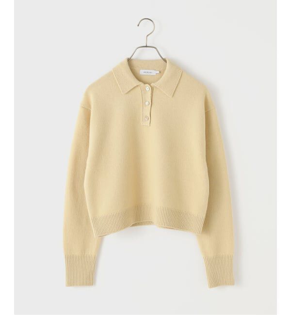 JOURNAL STANDARD「【ANNUAL/アニュアル】 Brushed Sweater」|ニット・セーター|イエロー