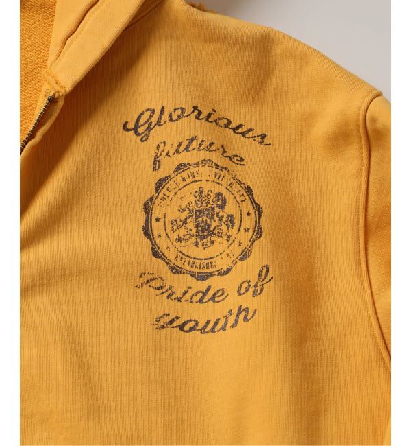 JOURNAL STANDARD「ブロークン プリント ジップ フーディ」|パーカー|