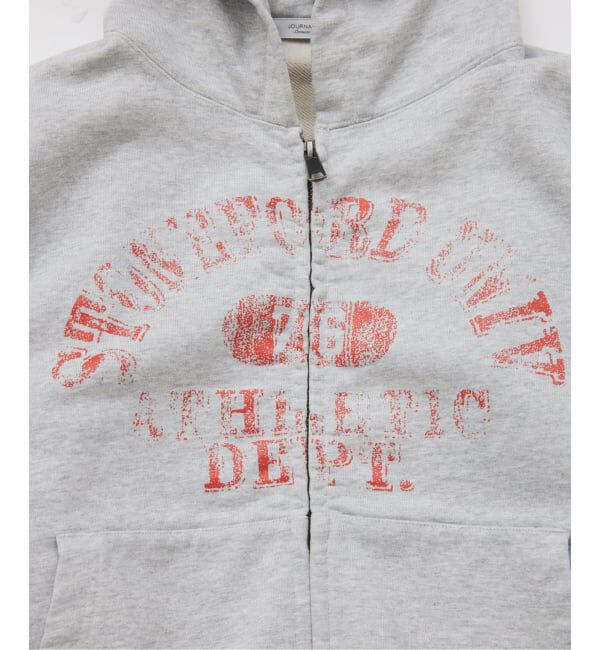 JOURNAL STANDARD「ブロークン プリント ジップ フーディ」|パーカー|