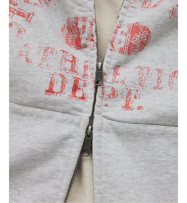 JOURNAL STANDARD「ブロークン プリント ジップ フーディ」|パーカー|