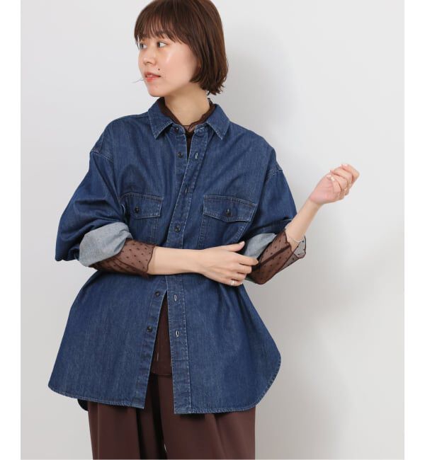 JOURNAL STANDARD relume「《追加》チュールドットハイネック」|Tシャツ・カットソー|