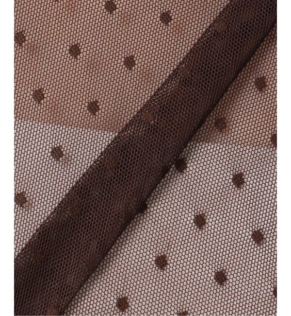 JOURNAL STANDARD relume「《追加》チュールドットハイネック」|Tシャツ・カットソー|