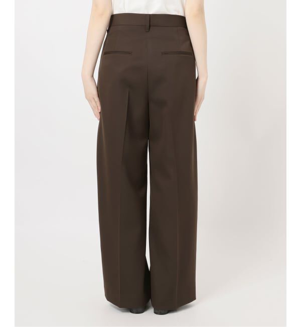 journal standard L'essage「《予約》NALYAストライプ/Doeskinワイドパンツ」|スラックス|