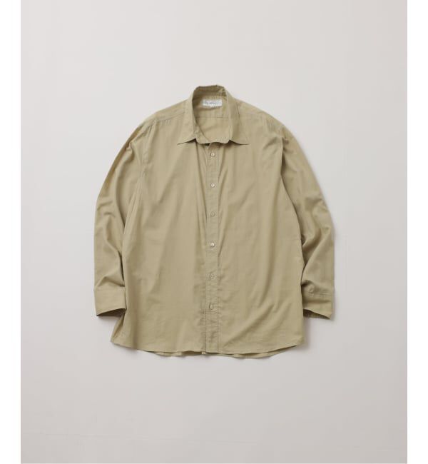 JOURNAL STANDARD「《予約》【FOLL / フォル】fine cotton soft shirt」|シャツ・ブラウス|キャメル