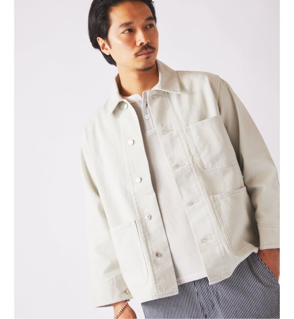 JOURNAL STANDARD relume「《予約》クラフトデニム 13.5OZ カバーオール」|デニムジャケット|