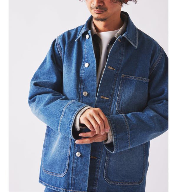 JOURNAL STANDARD relume「《予約》クラフトデニム 13.5OZ カバーオール」|デニムジャケット|