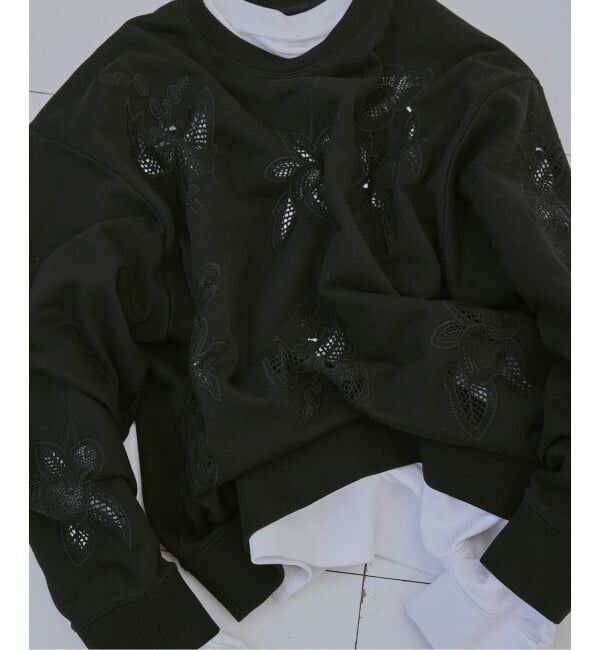 JOURNAL STANDARD「《予約》別注【TOLIGHT&times;JOURNALSTANDARD】ケミカルレースモチーフPO」|Tシャツ・カットソー|ブラック