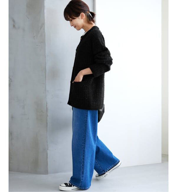 JOURNAL STANDARD relume「《WEB限定追加予約2》TWEEDYニットジャケット」|カーディガン|