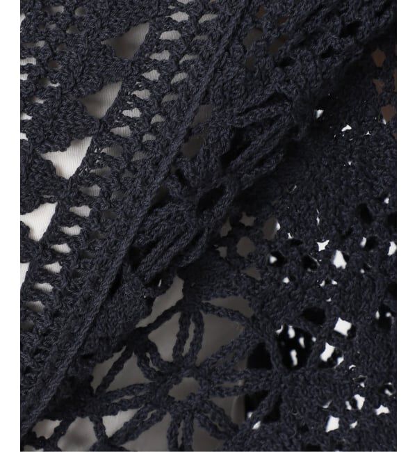 JOURNAL STANDARD relume「《予約》クロシェレースクルーネックカーディガン」|カーディガン|