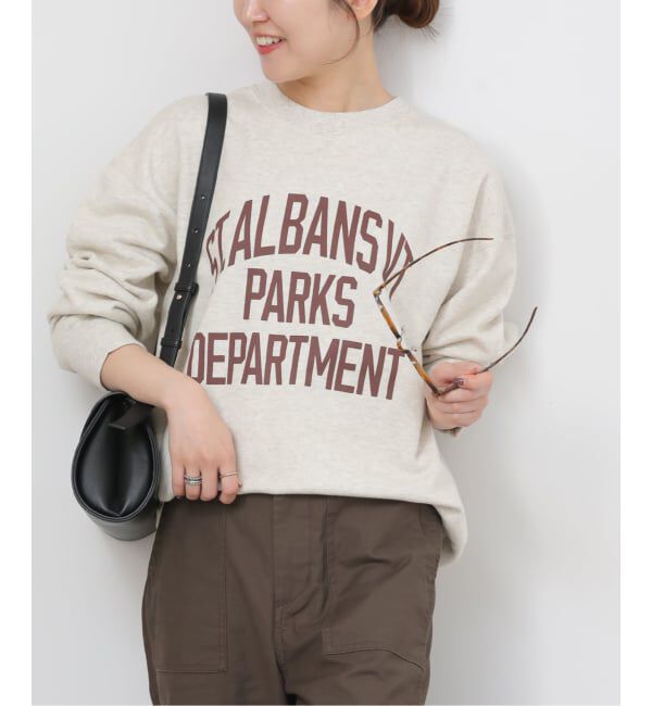 JOURNAL STANDARD relume「《WEB限定追加予約4》ST.ALBANSロゴスウェット」|スウェット・ジャージ|ナチュラル A