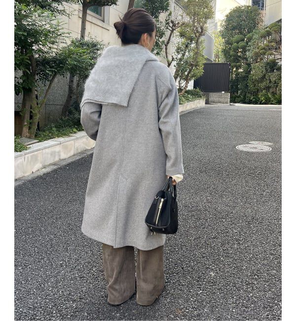 JOURNAL STANDARD「スーパー120ビーバーノーカラーコート」|ノーカラーコート|