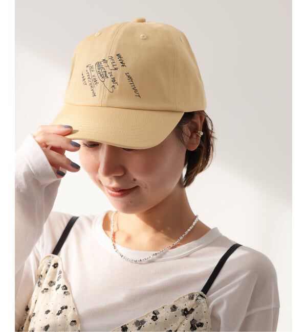 JOURNAL STANDARD relume「《予約》［26SS新作］【LY / エルワイ】レターキャップ」|キャップ・キャスケット|ベージュ