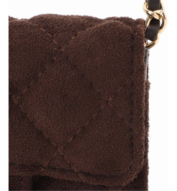 JOURNAL STANDARD relume「《予約》【VELETTO/ヴェレット】キルティングチェーンミニバッグ」|ショルダー・メッセンジャー|