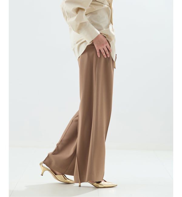 journal standard L'essage「《予約》ジョーゼット タックパンツ」|その他|