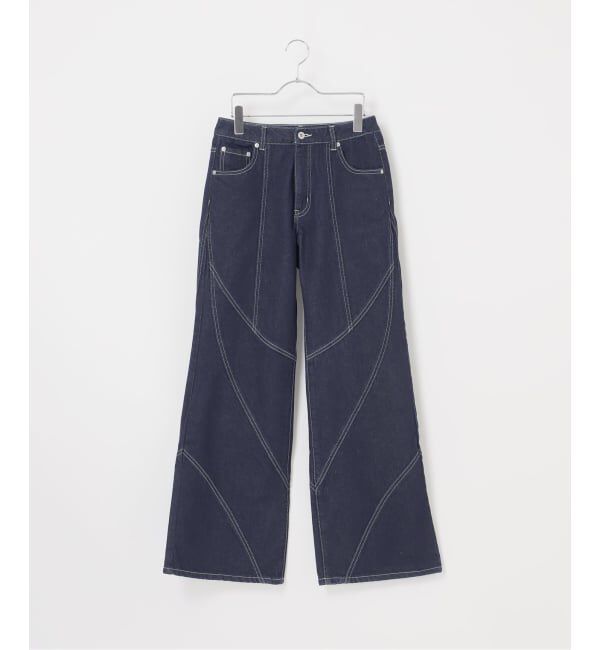 Oriens JOURNAL STANDARD「《予約》パネルドデニムパンツ」|デニム|ネイビー