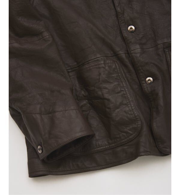 JOURNAL STANDARD relume「《予約》ゴートレザー カバーオール」|ライダースジャケット|