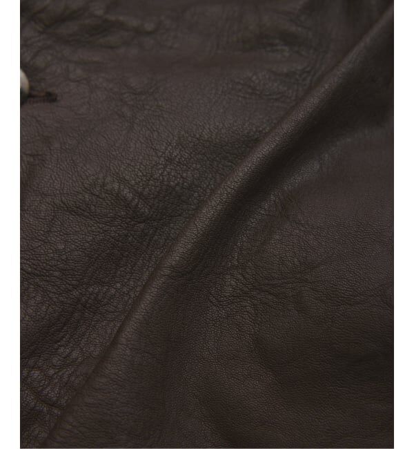 JOURNAL STANDARD relume「《予約》ゴートレザー カバーオール」|ライダースジャケット|