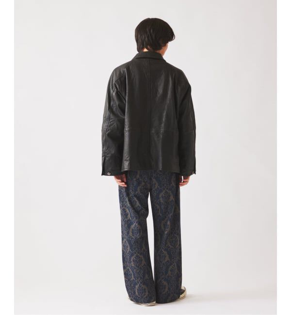 JOURNAL STANDARD relume「《予約》ゴートレザー カバーオール」|ライダースジャケット|