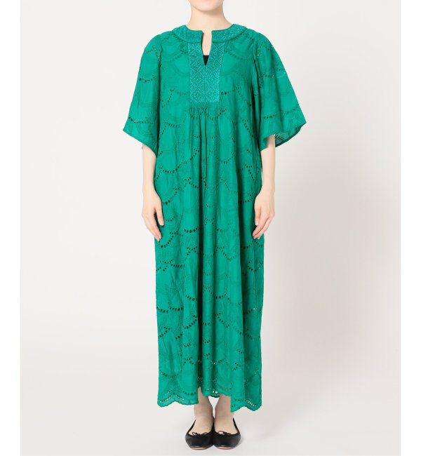 Spick and Span「【ne Quittez pas / ヌキテパ】COTTON VOILE DOT HEMLA」|ワンピース|