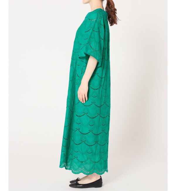 Spick and Span「【ne Quittez pas / ヌキテパ】COTTON VOILE DOT HEMLA」|ワンピース|