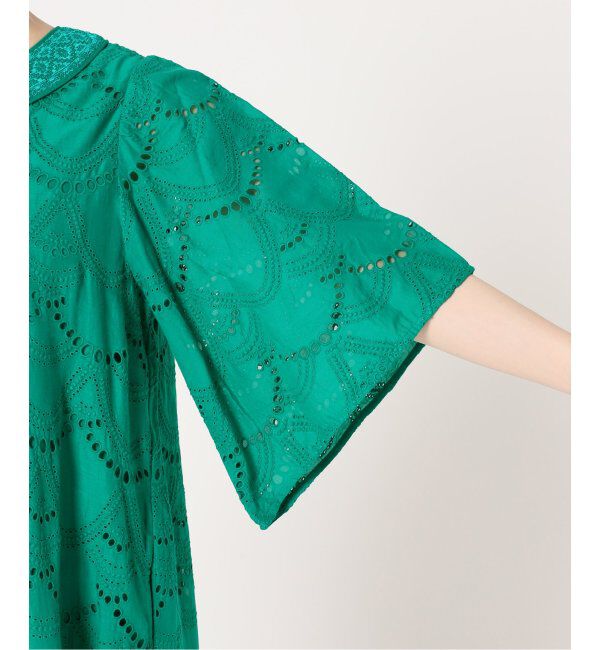 Spick and Span「【ne Quittez pas / ヌキテパ】COTTON VOILE DOT HEMLA」|ワンピース|