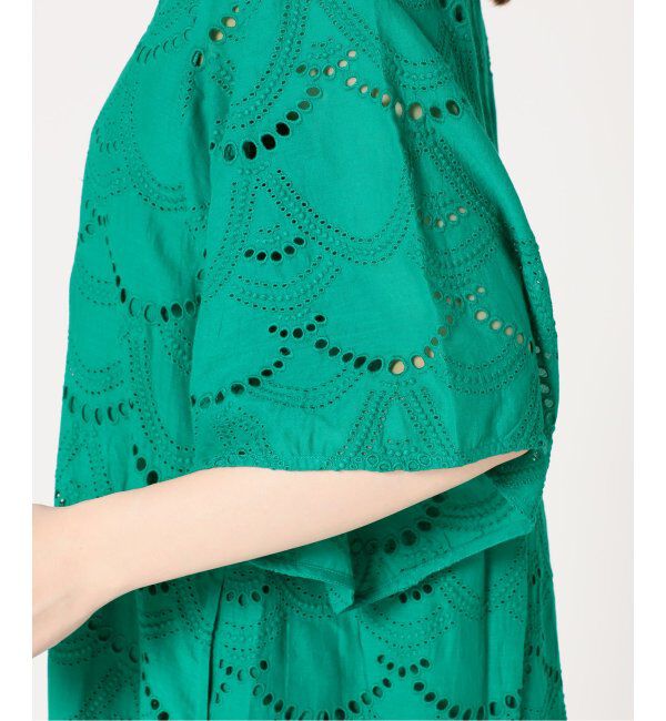 Spick and Span「【ne Quittez pas / ヌキテパ】COTTON VOILE DOT HEMLA」|ワンピース|