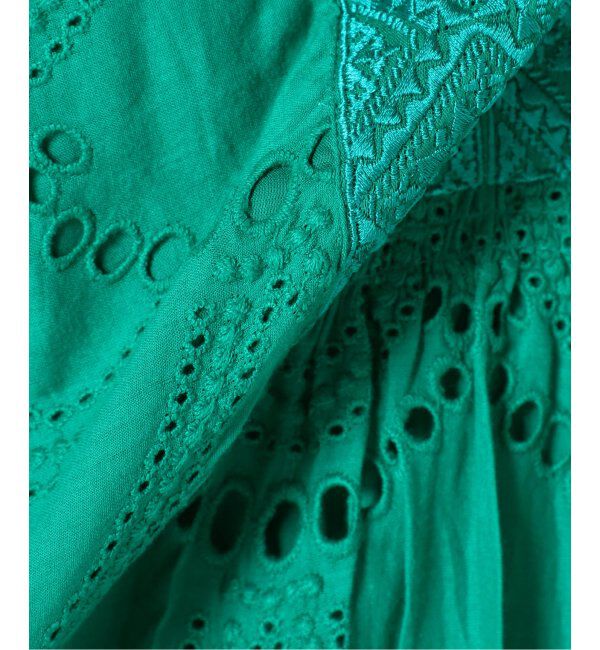 Spick and Span「【ne Quittez pas / ヌキテパ】COTTON VOILE DOT HEMLA」|ワンピース|