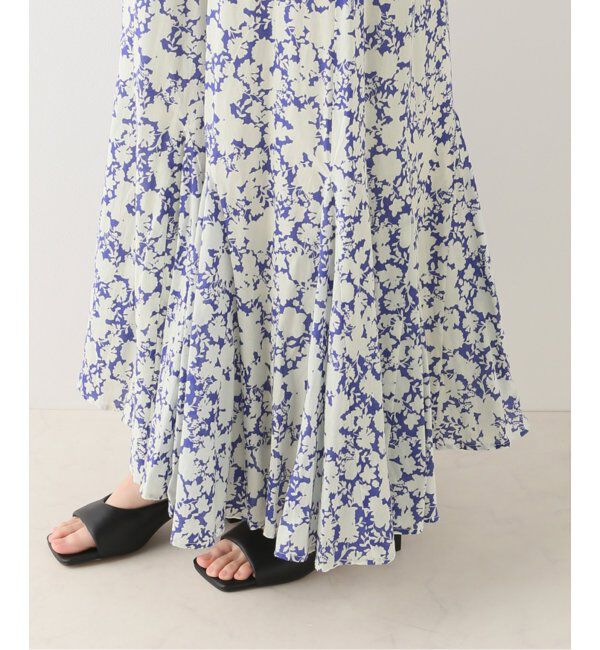 NOBLE「《WEB限定》【MARIHA】夏の月影のドレス(プリント)」|ワンピース|