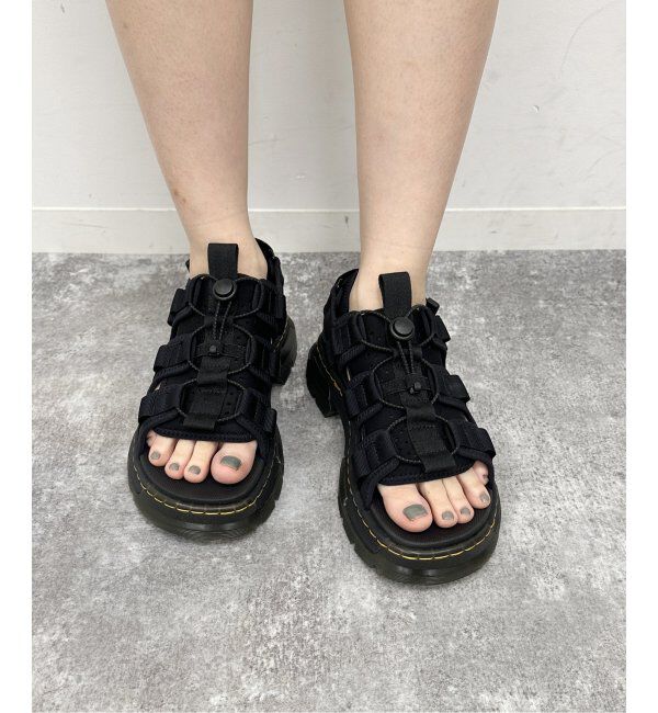 U by SPICK&SPAN「【Dr.Martens/ドクターマーチン】 Jericho」|サンダル|ブラック