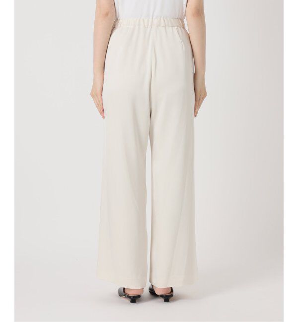 NOBLE「《追加》ルナサテンコンフォートパンツ」|スラックス|