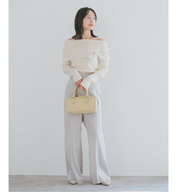 NOBLE「LORISTELLA/ロリステッラ スクエアボストンバッグ」|ショルダー・メッセンジャー|