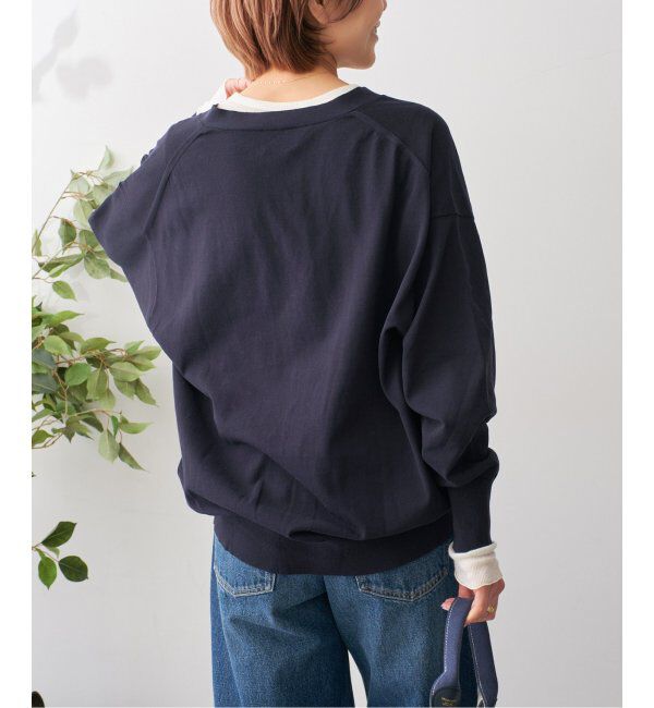 Spick and Span「コットンハイゲージカーディガン」|カーディガン|