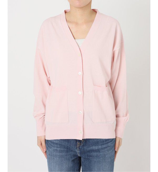 Spick and Span「コットンハイゲージカーディガン」|カーディガン|