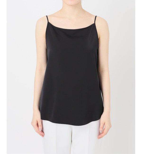 NOBLE「プレーンサテン2WAYキャミ」|キャミソール|