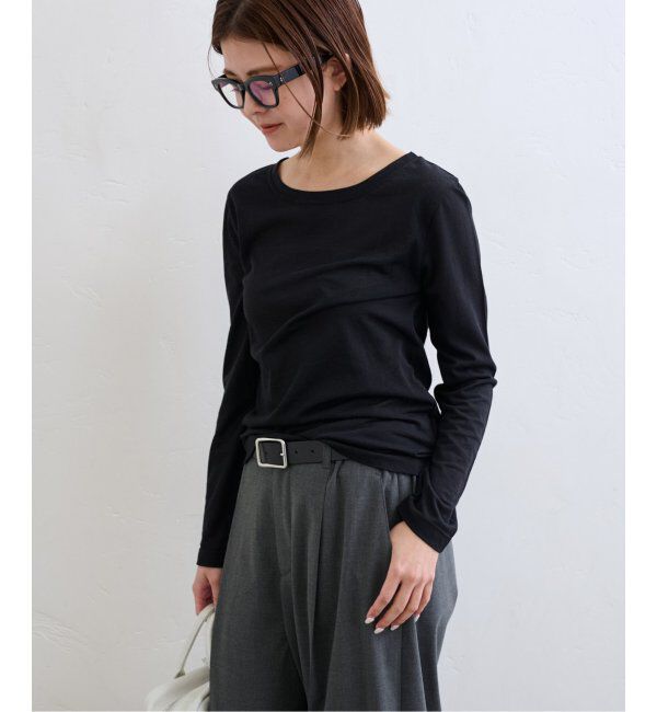 U by SPICK&SPAN「《追加2》C/NY シアートップス」|Tシャツ・カットソー|