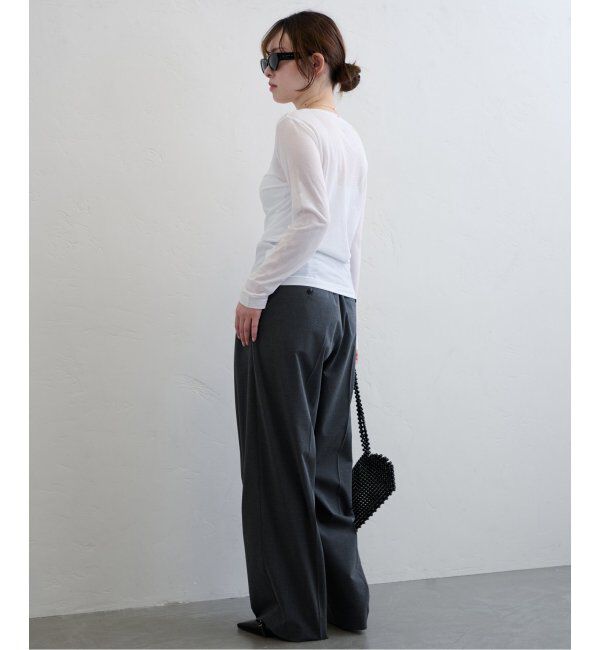 U by SPICK&SPAN「《追加2》C/NY シアートップス」|Tシャツ・カットソー|