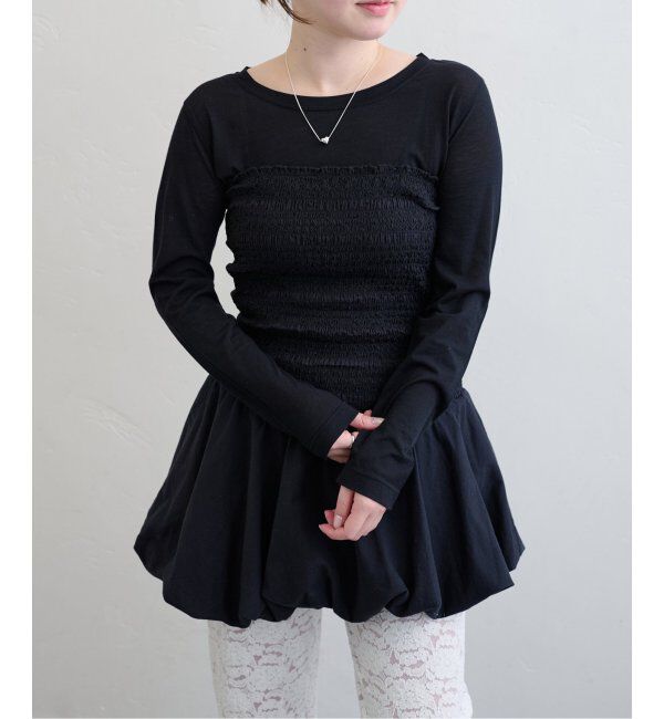 U by SPICK&SPAN「《追加2》C/NY シアートップス」|Tシャツ・カットソー|