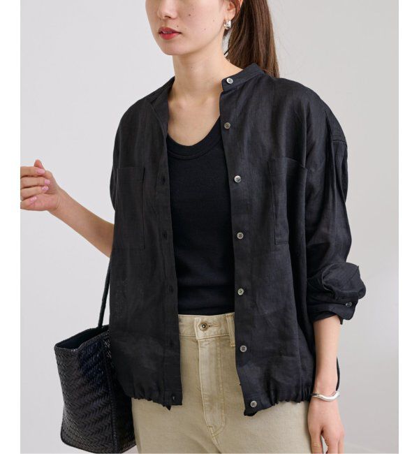 FRAMeWORK「≪追加≫フレンチリネンドロストシャツ」|シャツ・ブラウス|