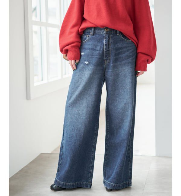Spick and Span「《追加2》5 1/2 BAGGY DENIM」|デニム|